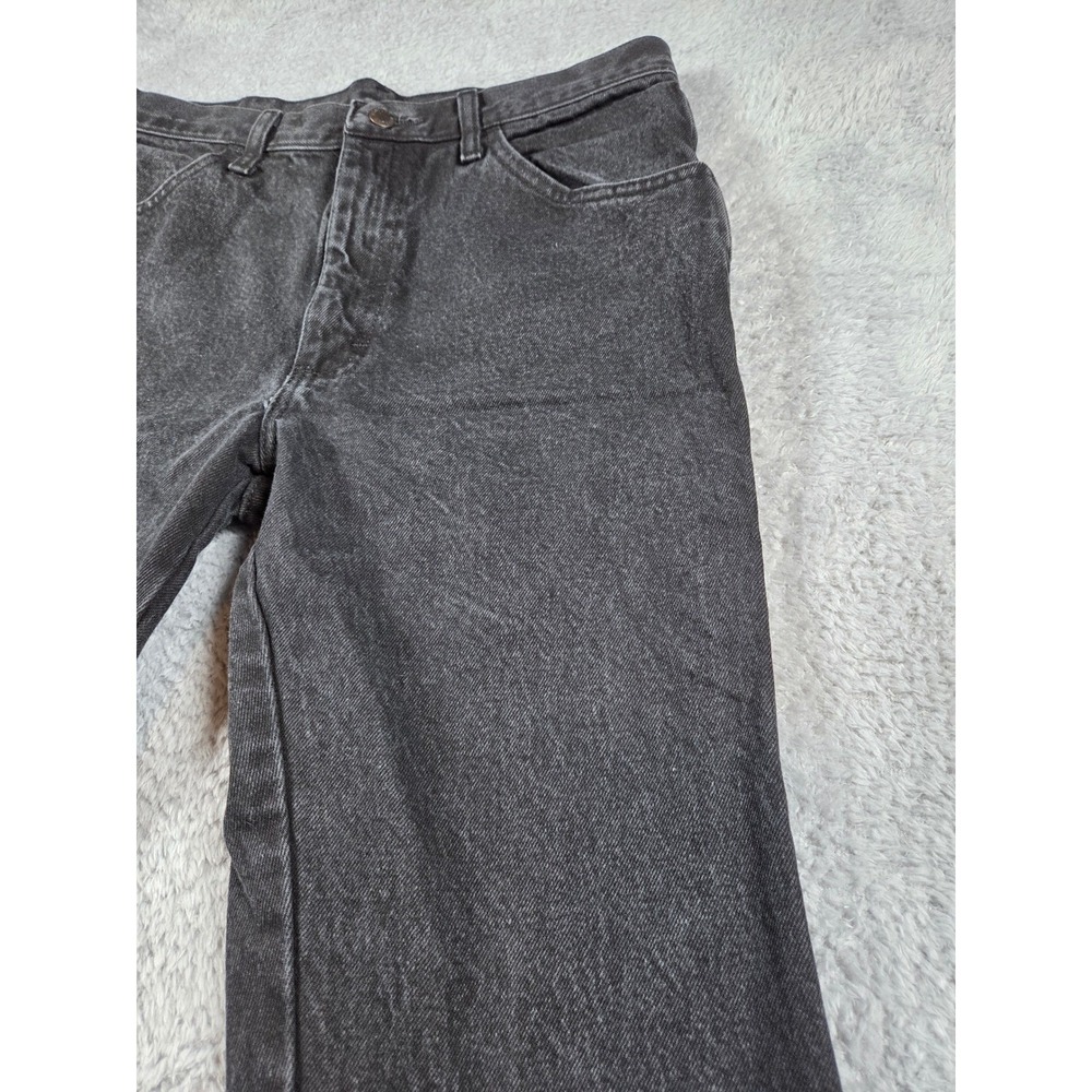 Rustler Mens Classic‎ Fit Straight Leg Jeans Dark Wash Denim Pants Size 36x30